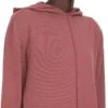 SUDADERA CON CAPUCHA OVERSIZE CONCORDIANS FW25 DE RICK OWENS EN PUNTO RASATO LIGERO DE COLOR PALISANDRO. RP02E4613M-13 SUDADERA CON CAPUCHA OVERSIZE CONCORDIANS FW25 DE RICK OWENS EN PUNTO RASATO LIGERO DE COLOR PALISANDRO. RP02E4613M-13