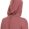 SUDADERA CON CAPUCHA OVERSIZE CONCORDIANS FW25 DE RICK OWENS EN PUNTO RASATO LIGERO DE COLOR PALISANDRO. RP02E4613M-13 SUDADERA CON CAPUCHA OVERSIZE CONCORDIANS FW25 DE RICK OWENS EN PUNTO RASATO LIGERO DE COLOR PALISANDRO. RP02E4613M-13