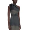 VESTIDO CONCORDIANS TWIST DE RICK OWENS FW25 EN DENIM ELÁSTICO CON FLECOS DEGRADADO DRKDUST. RP02E4521SDKDEG-78D VESTIDO CONCORDIANS TWIST DE RICK OWENS FW25 EN DENIM ELÁSTICO CON FLECOS DEGRADADO DRKDUST. RP02E4521SDKDEG-78D