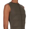 VESTIDO DE TIRANTES CONCORDIANS FW25 DE RICK OWENS MOTIVO EN PUNTO RASATO LIGERO BOSCO RP02E4676MLK-25 VESTIDO DE TIRANTES CONCORDIANS FW25 DE RICK OWENS MOTIVO EN PUNTO RASATO LIGERO BOSCO RP02E4676MLK-25