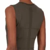 VESTIDO DE TIRANTES CONCORDIANS FW25 DE RICK OWENS MOTIVO EN PUNTO RASATO LIGERO BOSCO RP02E4676MLK-25 VESTIDO DE TIRANTES CONCORDIANS FW25 DE RICK OWENS MOTIVO EN PUNTO RASATO LIGERO BOSCO RP02E4676MLK-25