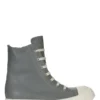 ZAPATILLAS CONCORDIANS DE RICK OWENS FW25 EN CUERO VACUNO DE GRANO LADO ÍNDIGO/LECHE/LECHE LAVADO RP02E4890LCO-0611 ZAPATILLAS CONCORDIANS DE RICK OWENS FW25 EN CUERO VACUNO DE GRANO LADO ÍNDIGO/LECHE/LECHE LAVADO RP02E4890LCO-0611