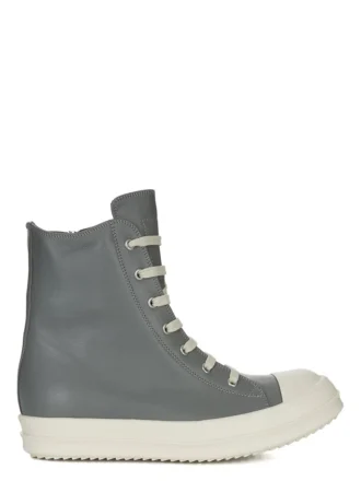 ZAPATILLAS CONCORDIANS DE RICK OWENS FW25 EN CUERO VACUNO DE GRANO LADO ÍNDIGO/LECHE/LECHE LAVADO RP02E4890LCO-0611 ZAPATILLAS CONCORDIANS DE RICK OWENS FW25 EN CUERO VACUNO DE GRANO LADO ÍNDIGO/LECHE/LECHE LAVADO RP02E4890LCO-0611